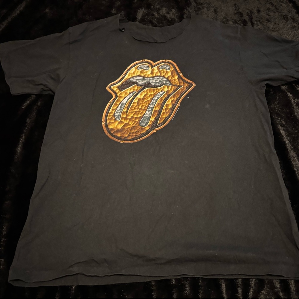 Mens XL Vintage 1997 Rolling Stones Bridges To Babylon Tour Rock Band Tshirt